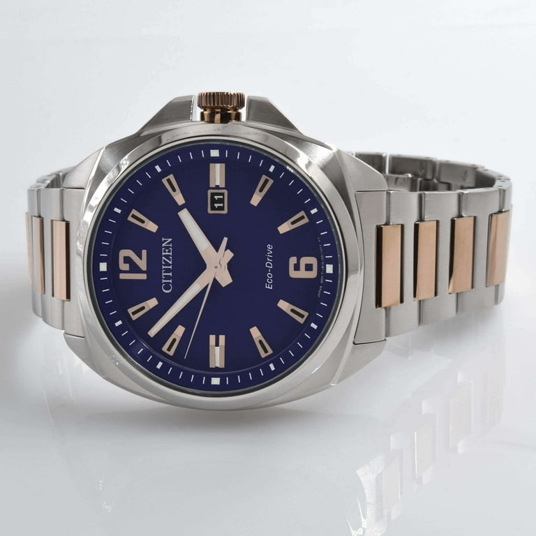 おとど✨ CITIZEN Eco-Drive Men's Endicott Watch, Two Tone Stainless Steel