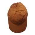 thumbnail image 4 of NYFASHION101 Unisex Adjustable 6-Panel Low-Profile Baseball Cap LOW100- EP RUST, 4 of 4