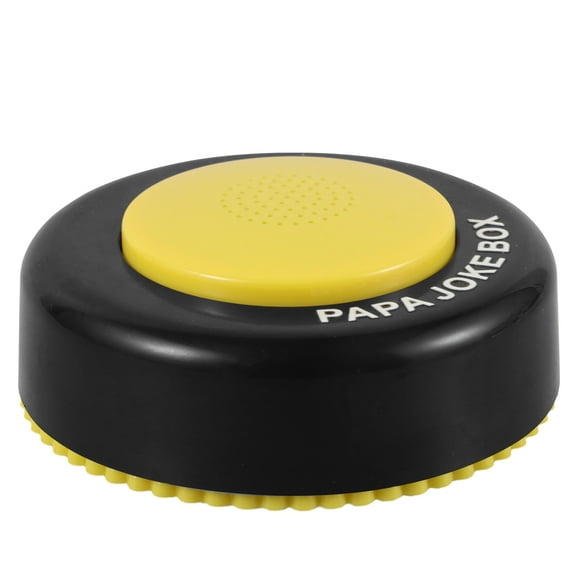 CIMAXIC Birthday Joke Button With 50 Jokes - Interactive Talking Toy, Funny Present For Dads And Fathers , Dad Birthday Present For Home Office Family Game Prop,2.68"X2.68"X1.06"