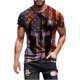 thumbnail image 1 of Soldier - playera de manga corta para hombre, diseño patriótico de la bandera americana, 4 de julio 06-Multicolor XL 06-Multicolor XL Xishao ropa, 1 of 2