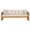 Oak/Cream, variant on Safavieh Wood Traditional Outdoor Daybed, Teak Brown/Cream