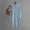 Light Blue, variant on YHAJDS Women's Fall Winter Casual dress,Women's Dresses Casual Long Sleeve Dresses for Women Solid Color Round Neck Loose Knit Pullover Asymmetrical Side Split Bodycon Dress