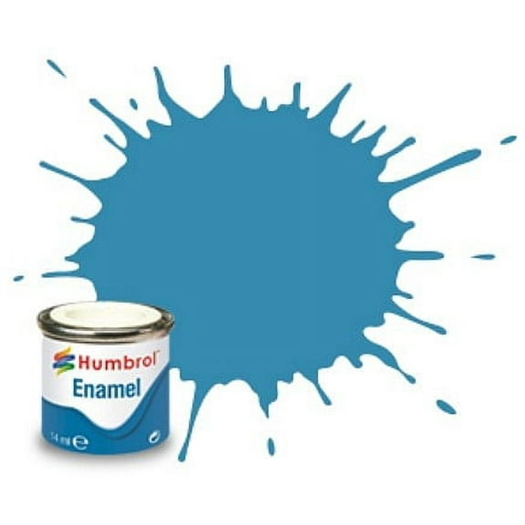 S6 A1 14ml. Enamel Gloss Mediterranian Blue Tinlets (6)