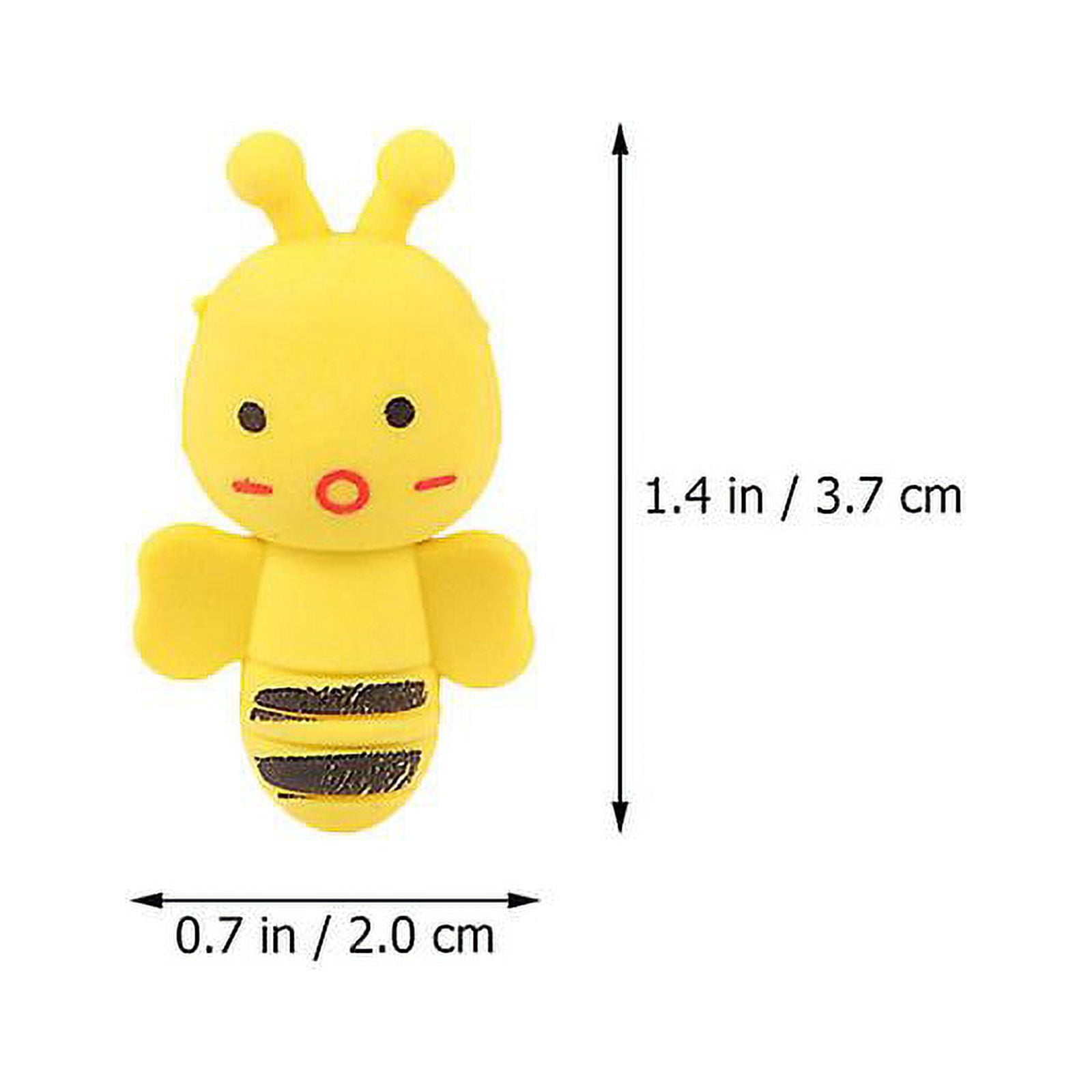 40pcs Bee Shaped Erasers