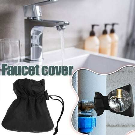 

Cover Outdoor Drawstring Drawstring Faucet Antifreeze Pocket Cover Faucet Faucets