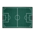 Fun Rugs Fun Time FT134 Soccerfield Area Rug Multicolor