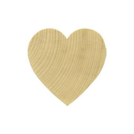 Shape Cut Out - Brand New WH1212-10 wooden Heart Shape / Cut Out Bag of 10
