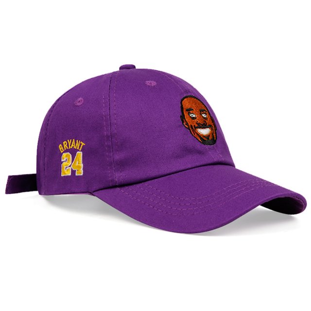 Gorra de béisbol Anime Purple Kobes Bryants para adultos