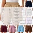 thumbnail image 3 of Ashirexll Women's Shorts, Summer Shorts for Women, Casual Vintage Pants Color Pocket Shorts, 3 of 7