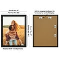 thumbnail image 3 of Americanflat 12x16 Picture Frame with Polished Plexiglass Storage Quick Change Frames Holds Photos - Black, 3 of 8