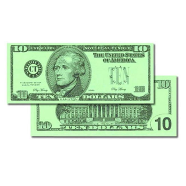 10 BILLS SET 100 BILLS