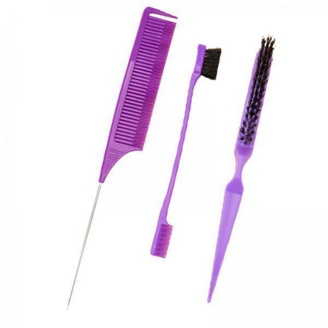 Kit de peinado profesional con peines 2 piezas