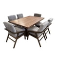 thumbnail image 3 of Comedor Dallas 6 Sillas SALVANTO Chapa De Nogal 160x100 cm, 3 of 7
