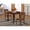 Mahogany, variant on 3 Piece Norden Dining Table Set - Linen White