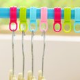 thumbnail image 4 of Agiferg 10pcs Hook Clips Organize Windproof Clothes Hanger Clip Buckle Plastic HOT SALE, 4 of 6