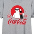 thumbnail image 3 of Coca-Cola - Polar Bear Circle With Snowflakes - Juniors Ideal Flowy Muscle T-Shirt, 3 of 5