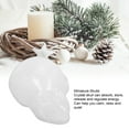 thumbnail image 4 of Skull, Ornaments 2 Inch Regulating Energy  Skull Statues Exquisite Peaceful  For Meditation, 4 of 8