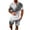 Gray, variant on Mens Short Sets 2 Piece Outfits Fashion Summer Tracksuits Casual Shirt and Shorts Set #Cd-Brown-XXXL