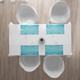 thumbnail image 3 of Ambesonne Turquoise Place Mats Set of 4, Geomeric Chevron Art, Standard Size, Turquoise, 3 of 4