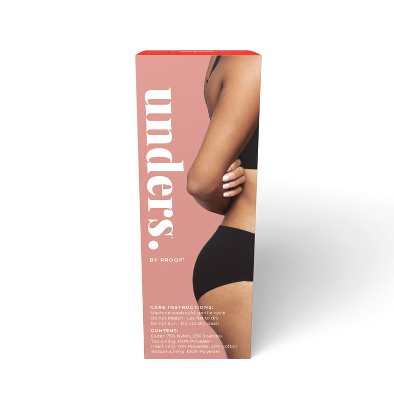 Unders by Proof Women's Period Underwear Heavy Absorbency