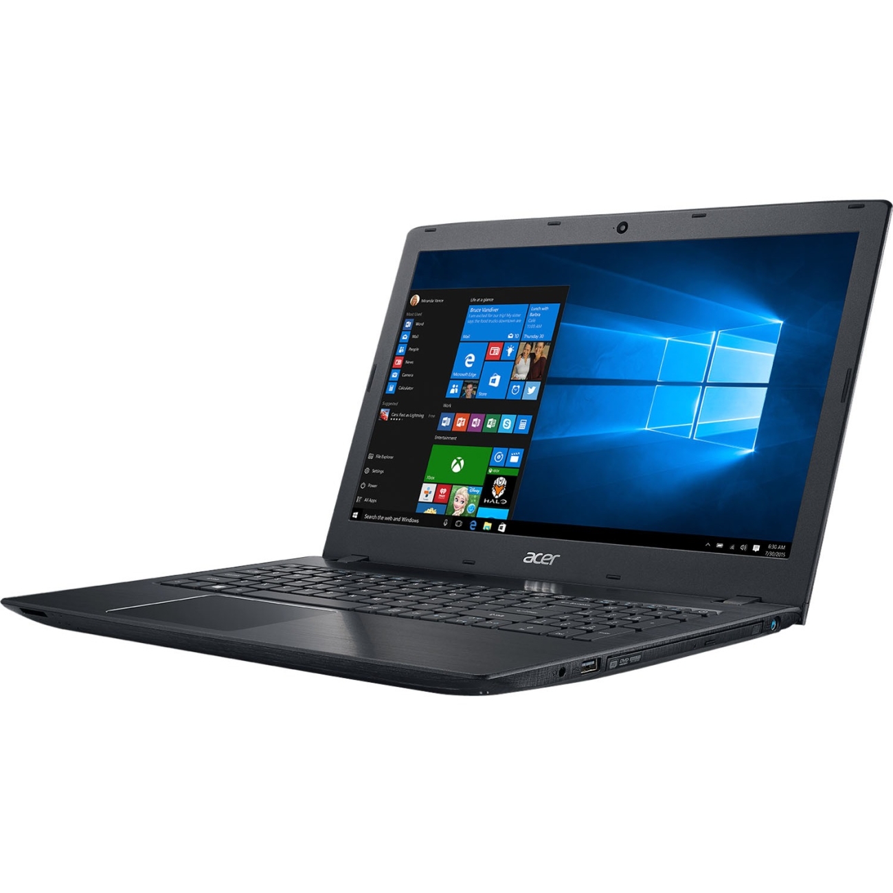 Acer Aspire E 15 E5-575G-53VG - 15.6" - Core i5 6200U - 8 GB RAM - 256 GB SSD - US International - image 3 of 6