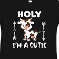 thumbnail image 4 of Inktastic I'm a Cutie White and Brown Holstein Cow with Arrows Boys or Girls Toddler T-Shirt, 4 of 5