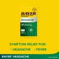 Bayer Headache Aspirin, 500mg Coated Tablets with Caffeine, 100 Count