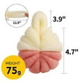 thumbnail image 7 of Bath Shower Loofahs Sponge XL (60g/pcs) Large Mesh Pouf Shower Ball for Body Wash, Soft Body Scrubber Exfoliating for Silky Skin, Full Cleanse, Lather Pack of 5 - Perfect Beauty Bathing Accessories, 7 of 7