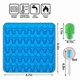 thumbnail image 2 of 2-Pack Silicone Skull Molds for Gummies & Chocolate, Non-Stick Food Grade with Dropper, 2 of 4