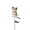 Cat, variant on Solar Powered Polar Bear Garden Stake Light, 17.1in Resin Decorative Outdoor Pathway LED Lamp, Landscape Lighting for Yard Patio Decor