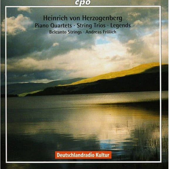 H. Herzogenberg Von - Piano Quartets / String Trios / Legends - Music & Performance - CD