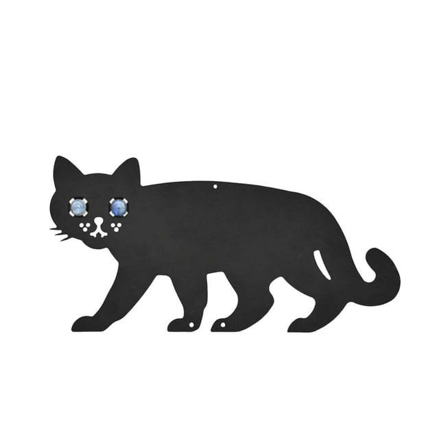 BlackCat Scarer de Jardin Yeux Réfléchissants Résistants aux Intempéries pour Légumes