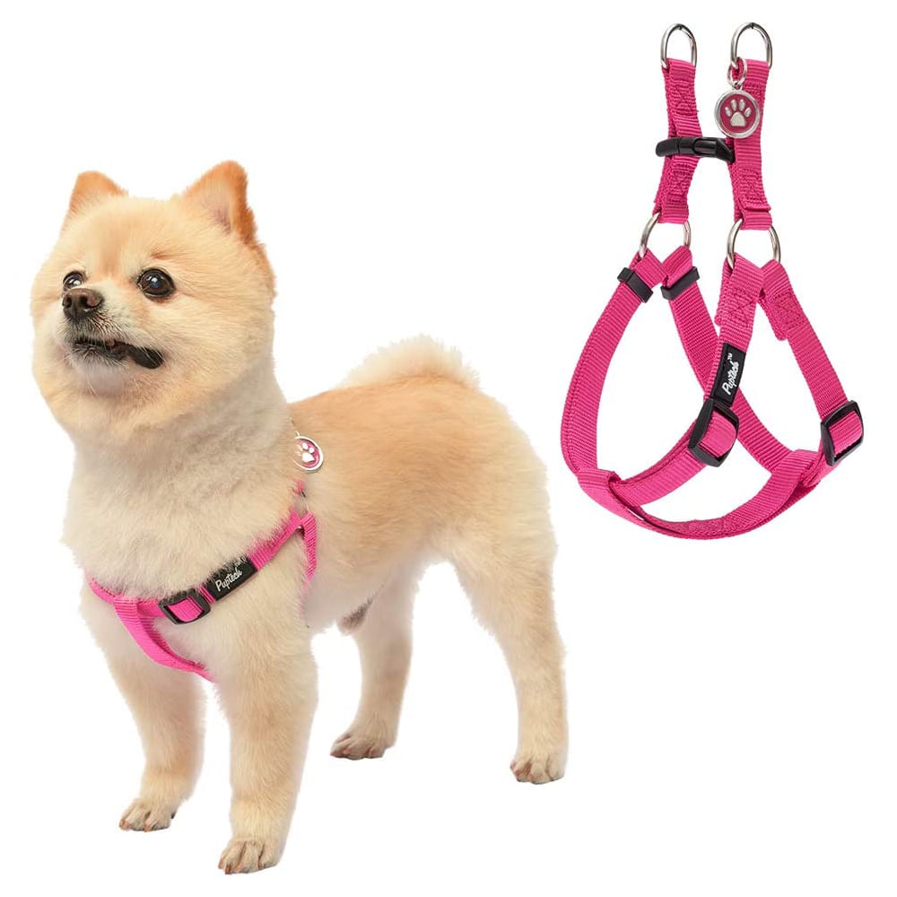 Breathable Nylon with Comfy Soft Padding and Handle No More Pulling an Easy Adjust Pet Vest Perfects for Outdoor Walking FML PET Dog Vest Harness for Service Dogs Tugging or Choking