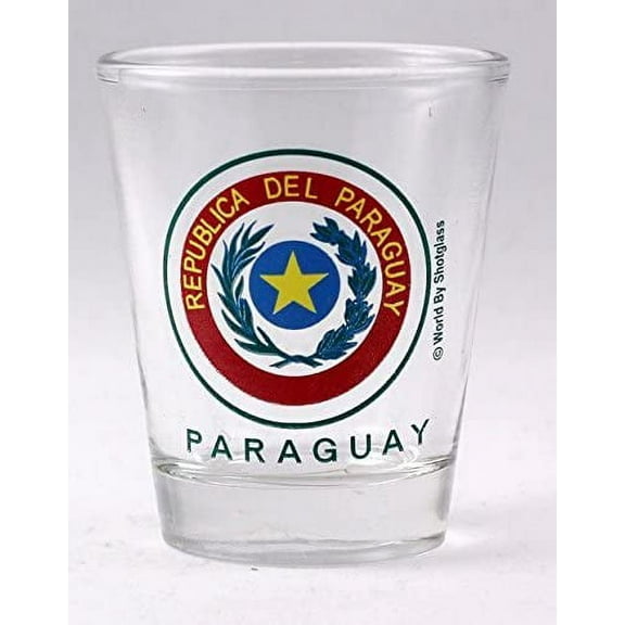 Paraguay Coat of Arms Shot Glass