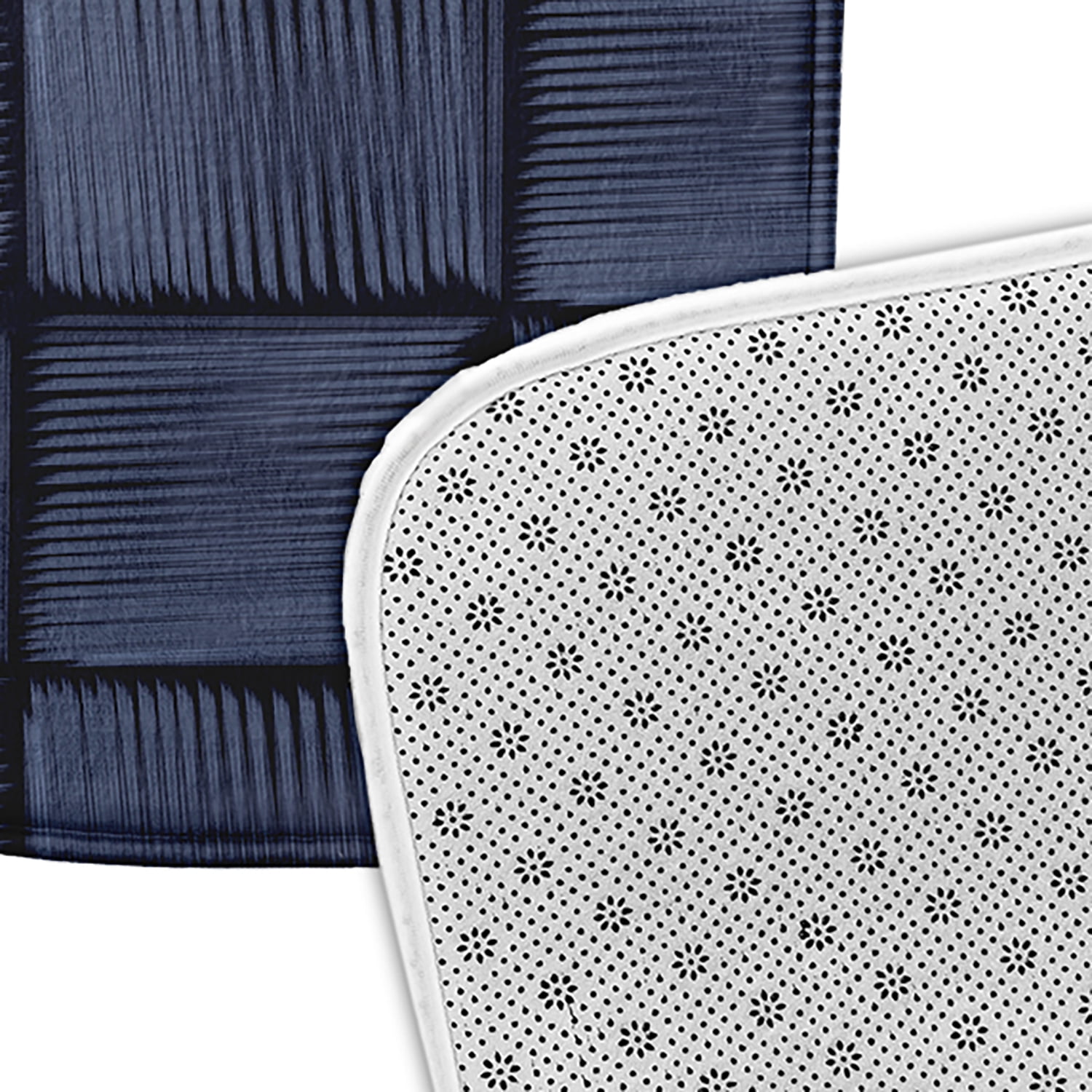 Simply Daisy Basketweave Pet Feeding Mat for Dogs and Cats