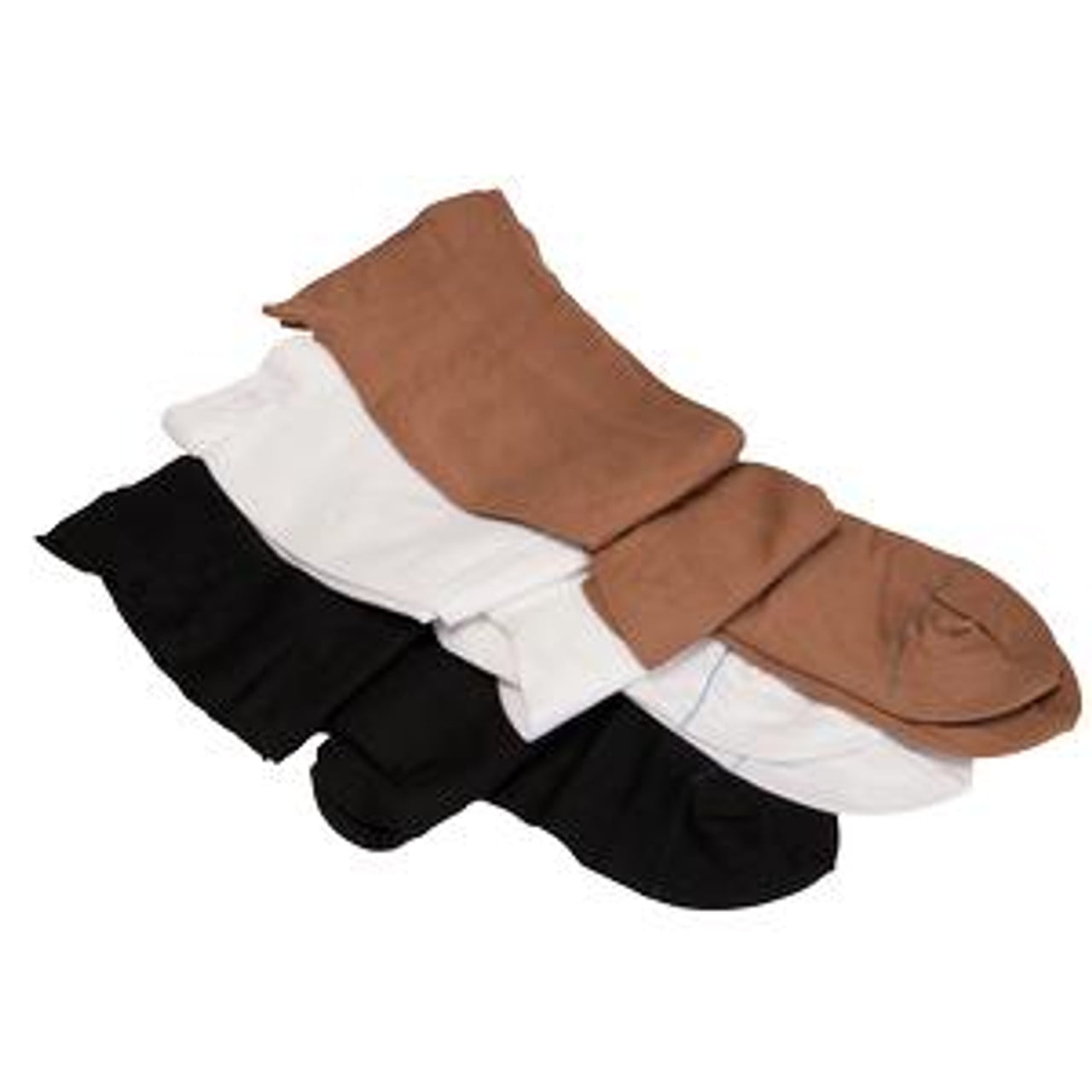 Ted Continuing Care Anti-Embolism Compression Socks, Knee-High, Tube, Graduated, White, XL Long