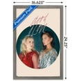 thumbnail image 3 of Aly & AJ - Circle Wall Poster, 14.725" x 22.375", Framed, 3 of 3