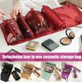 thumbnail image 2 of CAROOTU Sac à Cosmétiques Femme Sac de Rangement de Grande Capacité Pliant Rangement, 2 of 6