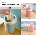 thumbnail image 3 of 3 Pcs Smart Bento Garbage Can Trash with Lid Trashcan Office, 3 of 8