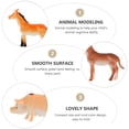 thumbnail image 2 of KAKOWELY Funny Cognitive Toy 1 Set Animal Model Cards Matching Cognitive Toy English Cards Animal Model Toy1.57"X0.79"X0.39", 2 of 5