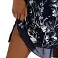 thumbnail image 6 of Women's Short Sleeve Dresses Plus Size Bohemian Floral Print Knee-Length Dress, 6 of 9