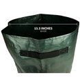 thumbnail image 4 of Paquete de 2 bolsas negras para cultivo, bolsa portátil para cultivo de patatas, bolsas para plantar, bolsa para plantar con asas, solapa de acceso para zanahoria, cebolla, verduras Xemadio FLD-2196, 4 of 8