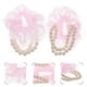thumbnail image 4 of 10 piezas de pulseras de ramillete para boda, suministros para ramillete, pulseras de encaje, pulsera de perlas, 4 of 7
