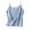 Light Blue, variant on Summer Solid Crewneck Chest Pocket Tank Camisole Vest Top Long Top for Women A Tops Nylon Tops Women Crop Top Cropped Top Women Sleep Camisole Seamless Tops Tops in Women Tops for Women Top