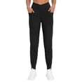 thumbnail image 2 of Rosvigor Yoga Joggers Women Athletic Pants for Women Elastic Crossover High Waisted Tapered Casual Pants with Pockets, 2 of 8