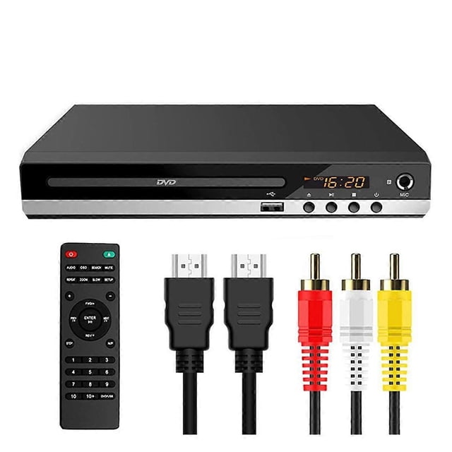 Home DVD Player 1080P DVD Video Player EVD Student CD Player VCD Eye Protection DVD Player Box-EU Plug