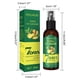 thumbnail image 2 of Fiudx Ofertas relámpago del día Spray de sueros en jengibre, caída del cabello, adelgazamiento del cabello, líquido para crecimiento del cabello, recuperación de la caída del cabello, 2 of 4