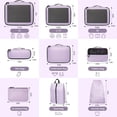 thumbnail image 2 of Packing Cubes for Travel | 10 Set Purple|Durable Luggage Organizer 4 Size(Extra Large, Large, Medium, Small),Comprehensive Cubes for Toiletry,Underwear, Shoe,Travel Essentials,Efficient Women Gifts, 2 of 7