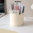 thumbnail image 6 of HBBKVI Pencil Holder, 360° Rotating Pen Holder for Desk Office, Pen Pencil Cup Stationery Holder Makeup Brush Holder, 6 of 6