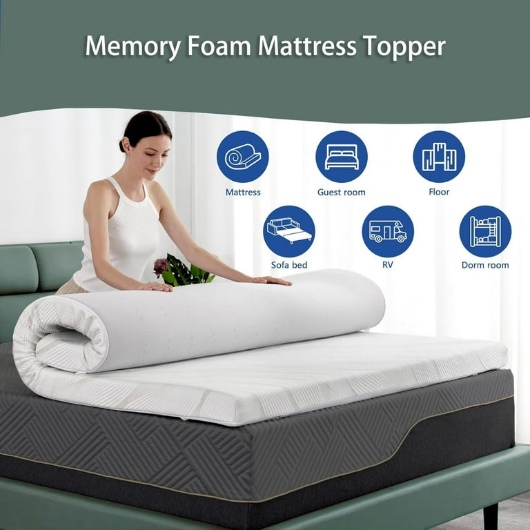 Full Size Inch Extra Firm Mattress, Memory Foam Mattress